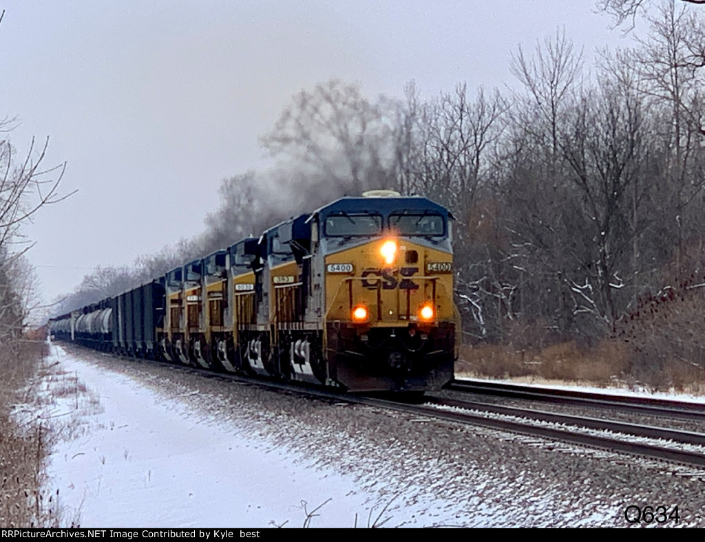 CSX 5400 on Q634